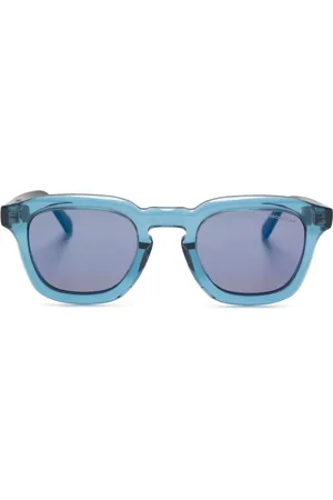 Moncler Lunettes de soleil Gradd à plaque logo