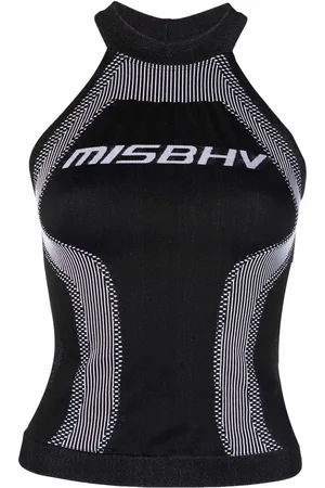 MISBHV Haut dos-nu à logo imprimé