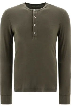 Tom Ford Polo nervuré à manches longues