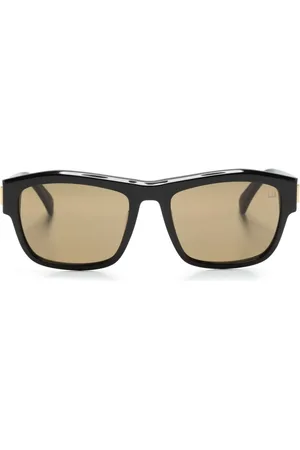 Dunhill Lunettes de soleil à monture rectangulaire