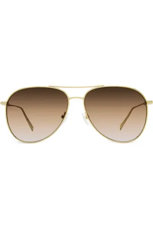 Longchamp Lunettes de soleil à monture pilote
