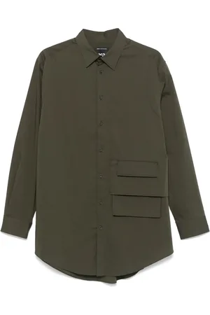 Y-3 Chemise à effet superposé