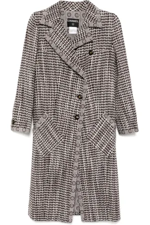 CHANEL Manteau à simple boutonnage (2001)