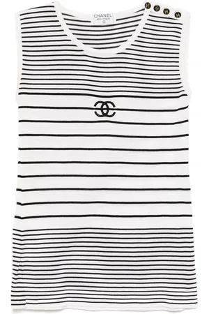 CHANEL Polo à rayures (années 1990-2000)