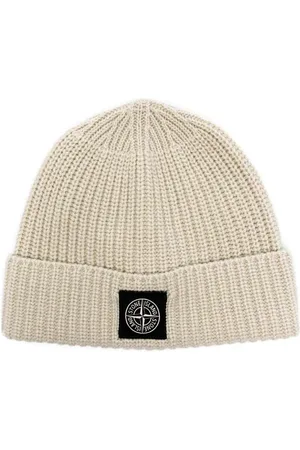 Stone Island Bonnet à patch logo