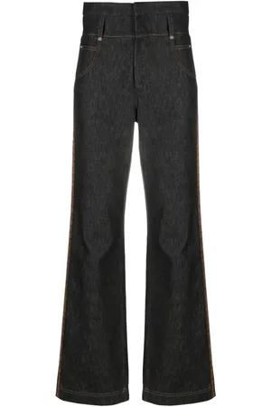 Fendi Jean droit à taille haute