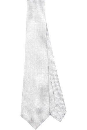 BARBA Cravate à motif damier
