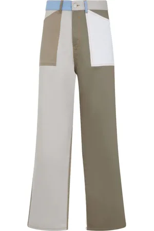 Givenchy Pantalon ample à design colour block