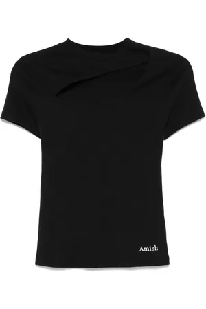 AMISH T-shirt à détails de découpes