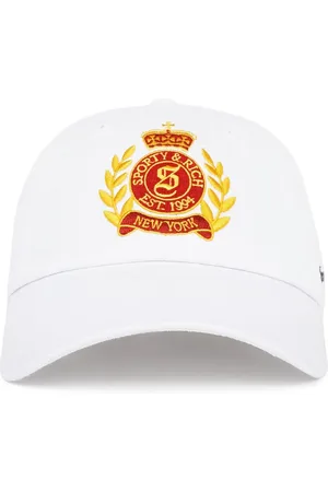 Sporty & Rich Casquette à motif écusson brodé