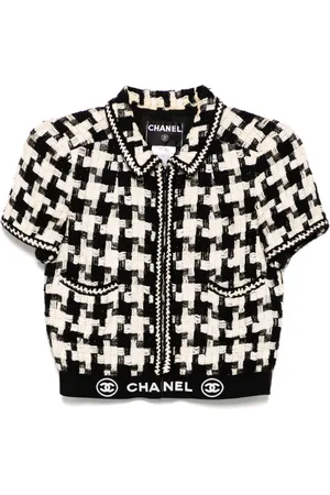 CHANEL Zeste zippée à manches courtes (2006)