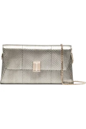 Tom Ford Pochette à effet peau de python