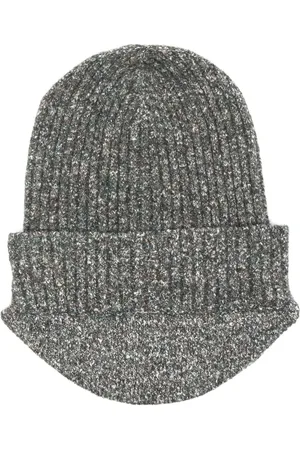 RANRA Bonnet nervuré à design moucheté