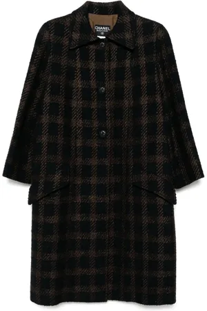 CHANEL Manteau à simple boutonnage (1996)