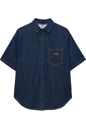 Msgm Chemise à dos-nu