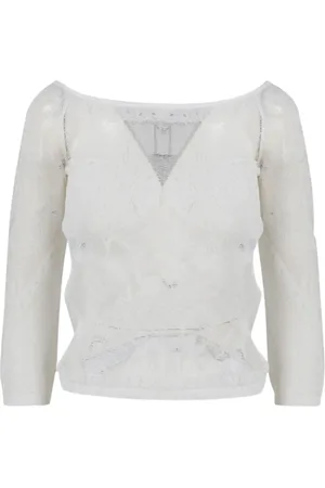 Alberta Ferretti Blouse en dentelle