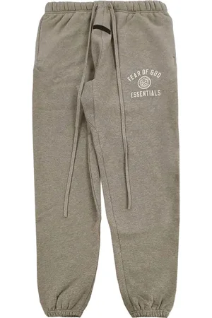 FEAR OF GOD Pantalon de jogging Heather Grey à logo brodé