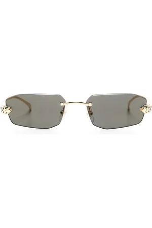 Cartier Lunettes de soleil à monture géométrique