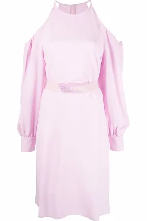 Stella McCartney Robe mi-longue à épaules dénudées