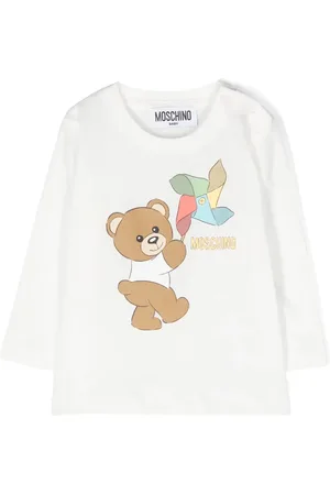 Moschino T-shirt en coton à motif Teddy Bear