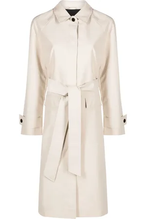 Calvin Klein Manteau boutonné à taille ceinturée