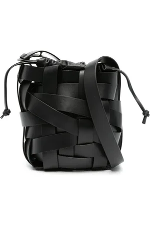 Jil Sander Sac à bandoulière à design tressé