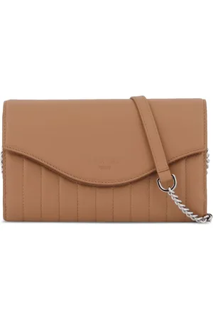 LANCEL Portefeuille en cuir à bride en chaîne