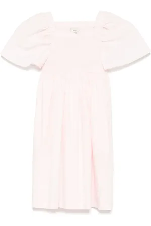 Fendi Robe à logo brodé