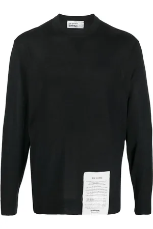 BALLANTYNE Pull en cachemire à patch logo