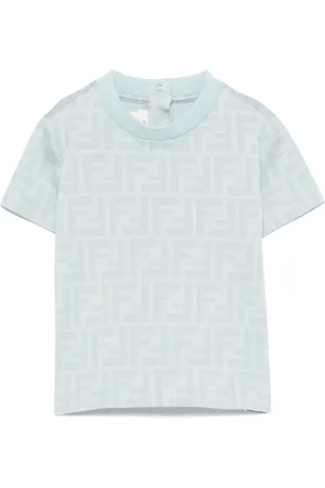 Fendi T-shirt à motif FF imprimé