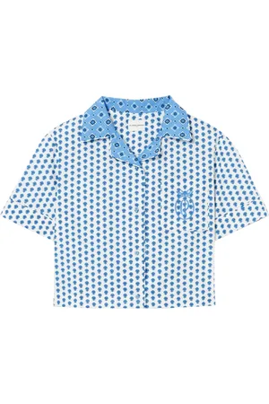 Claudie Pierlot Chemise imprimée à détail noué