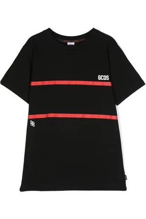 GCDS T-shirt à logo poitrine