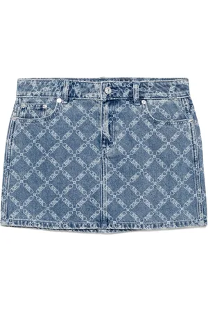 Michael Kors Jupe imprimée en jean