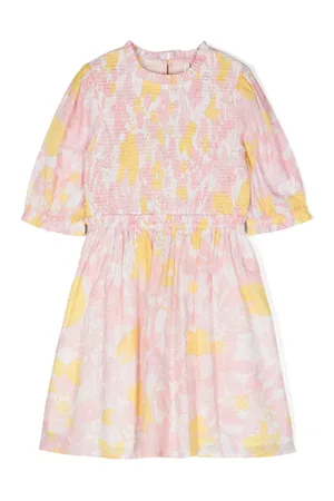 ZIMMERMANN Robe froncée Pop à fleurs
