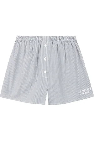 Sporty & Rich Short à rayures