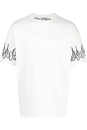 Vision Of Super T-shirt en coton à logo brodé