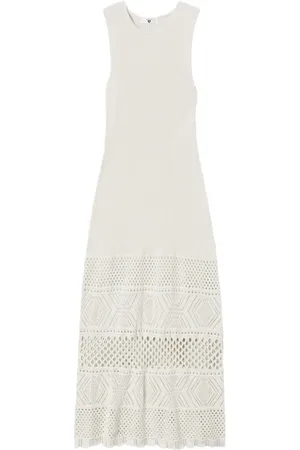 Twin-Set Robe longue en crochet