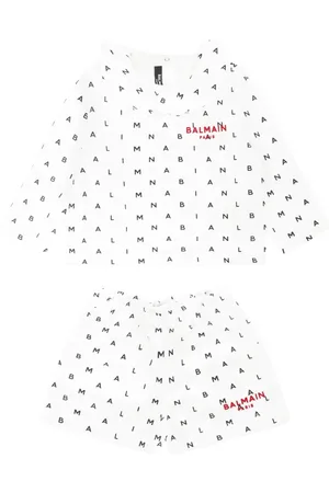 Balmain Ensemble haut-short à logo imprimé