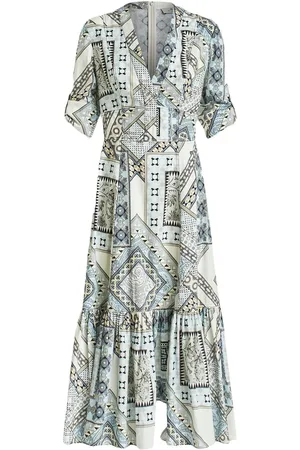 Etro Robe évasée à motif cachemire