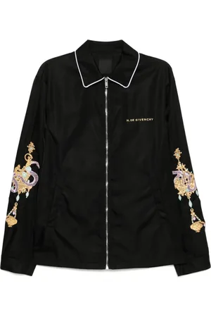 Givenchy Veste à broderie chandelier et serpent