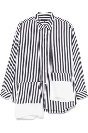 Comme des Garçons Chemise asymétrique à rayures
