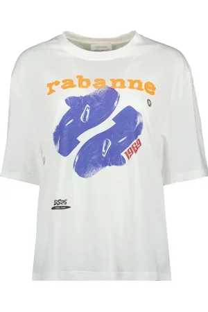 Paco rabanne T-shirt à imprimé graphique