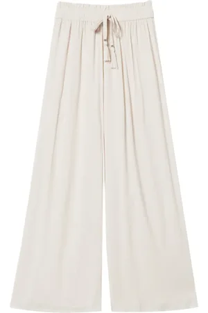 Twin-Set Pantalon palazzo en crêpon
