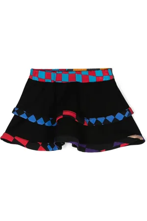 PUCCI Junior Minijupe à volants superposés