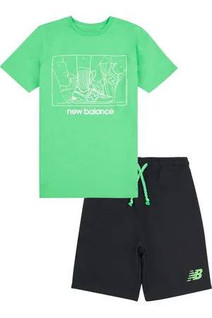 New Balance Ensemble haut-short à logo imprimé