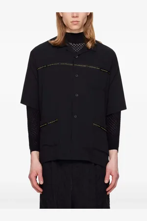 UNDERCOVER Chemise à imprimé texte