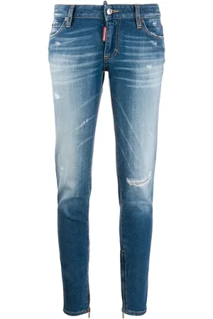 Dsquared2 Jean skinny à effet usé