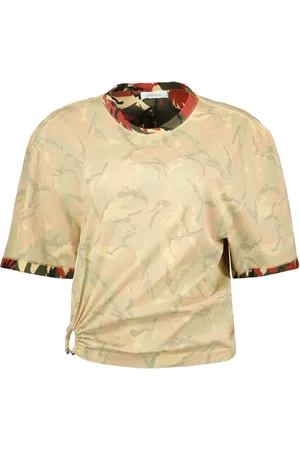 Paco rabanne T-shirt à imprimé camouflage