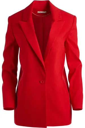 ALICE+OLIVIA Blazer Johanna en lin mélangé
