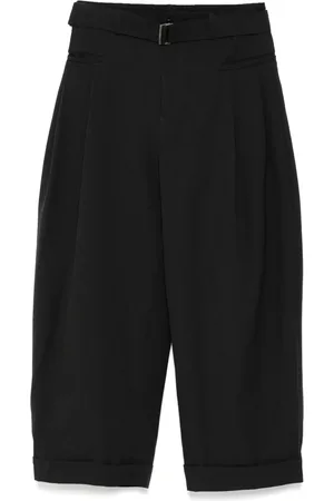 SONGZIO Pantalon ample à taille ceinturée